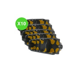 Boîte EcoBatibox BBC prof. 40mm 3 postes 080023L - 10 Pcs