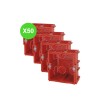 Boîte Maçonnerie prof. 50mm 1 poste Lot de 50 pièces