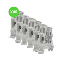 Bloc de jonction à vis 6mm² Legrand 037162 - 40 Pcs
