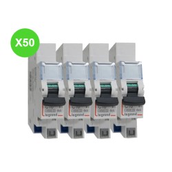Disjoncteur DNX³ 1P+N Auto 10A Legrand 406782 - 50 Pcs