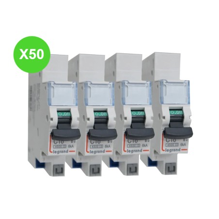Disjoncteur DNX³ 1P+N Auto 16A Lot de 50 Pièces