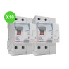 Inter différentiel 2P 63A AC 30mA Lot de 10 Pièces