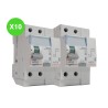 Inter différentiel 2P 63A A 30mA Lot de 10 Pièce