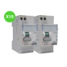 Inter différentiel 2P 63A AC 30mA Lot de 20 Pièce