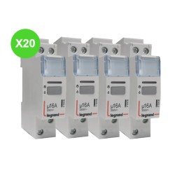 Télérupteur silencieux 16A 1F Legrand 412400 - 20 Pcs