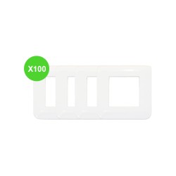 Mosaic Plaque 2 modules Blanc Legrand 277802L Lot 100 Pcs