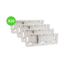 Cadre Saillie Mosaic 6-8 modules 080286 Lot 20 Pcs