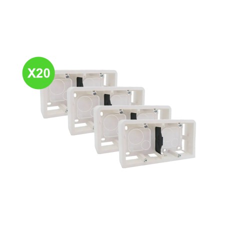 Cadre Saillie Mosaic 4-5 modules Lot 20 Pcs