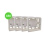 Cadre Saillie Mosaic 2 modules Blanc  Lot 50 Pcs