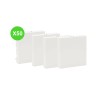 Mosaic Obturateur 2 modules blanc Lot 50 Pcs
