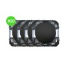 Dooxie Interrupteur va-et-vient Noir 10AX, 250V~ Lot 20 Pcs