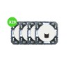 Dooxie Prise RJ45 cat. 6 FTP jusqu'à 1 Gb/s blanc Lot 20 Pcs