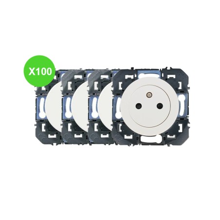 Dooxie Prise de courant 16A Surface 250V~, 50/60 Hz Lot 100 Pcs