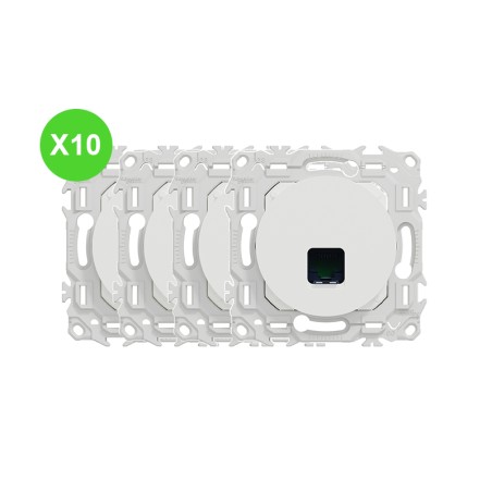 Odace Prise RJ45 Cat.6 UTP Lot 10 Pcs