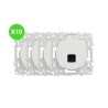 Odace Prise RJ45 Cat.6 UTP Lot 10 Pcs