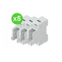 Boîtiers Rail DIN modules Power 5 Pcs NodOn DRB-1-3-10