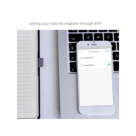 Bouton de sonnette intelligent