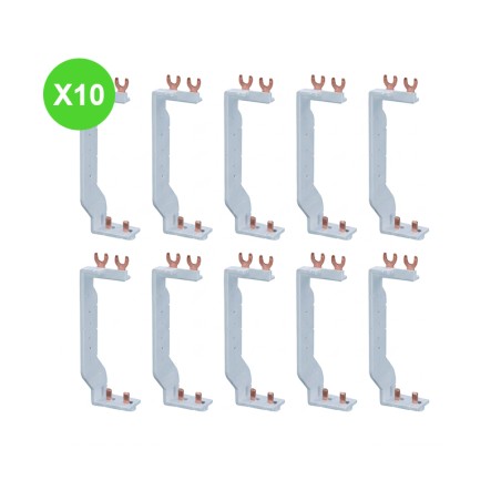Peigne alimentation vertical 63A Lot de 10 Piéces