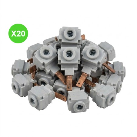Borne raccordement 25mm² électrique Lot de 20 Piéces