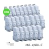 Disjoncteur C16A 1P+N 4,5kA Auto-Auto Lot de 36 Piéces