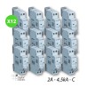Disjoncteur C2A 1P+N 4,5kA Auto-Auto Lot de 12 Piéces