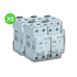 Inter. Différentiel 2x40A 30mA Type A Digital 03422 - 5 Pcs