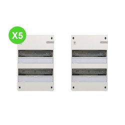 Coffret électrique 2 rangée 13 modules Digital 07812 - 5 Pcs