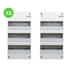 Coffret électrique 3 rangée 13 modules Digital  07813 - 5 Pcs