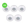 Détecteur mouvement PIR 360° 200VA Blanc pour détection Lot 5 Pcs