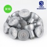 Ampoule LED dimmable GU10 7W 4000K 575lm 25 000h Lot 10 Pcs