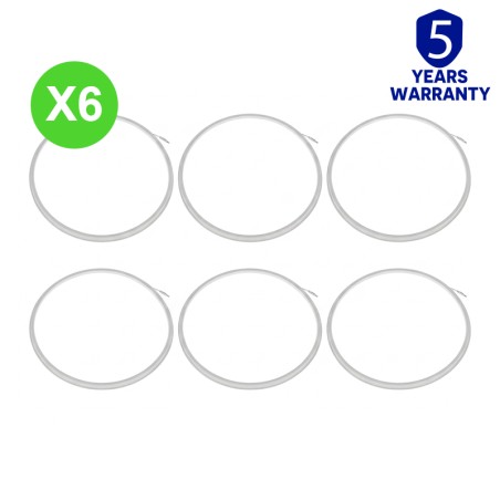 Cadre lumineux LED rond 60cm AVAR 40W 4000K 50 000H en lot de 6 pièces