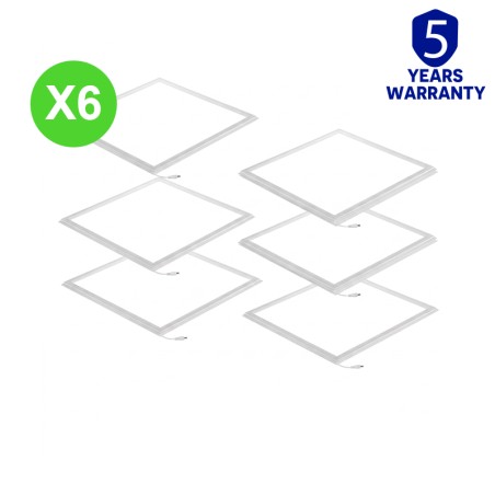 Cadre lumineux LED AVAR 60x60cm 32W CCT 50 000H  Lot 6 Pcs