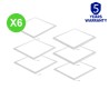 Cadre lumineux LED AVAR 60x60cm 32W 4000K 50 000H Lot 6 Pcs