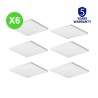 Panneau LED saillie BLINGO 60x60cm 31-40W CCT 50 000H lot 6 Pcs