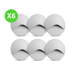 Spot escalier rond 2,5W 3000K IP65 KANLUX 39120 - 6 Pcs