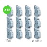Disjoncteur C2A 1P+N 4,5kA Vis-Vis Lot de 12 Piéces