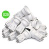 Douille DCL E27 courte connexion automatique, lot de 20 mécanismes
