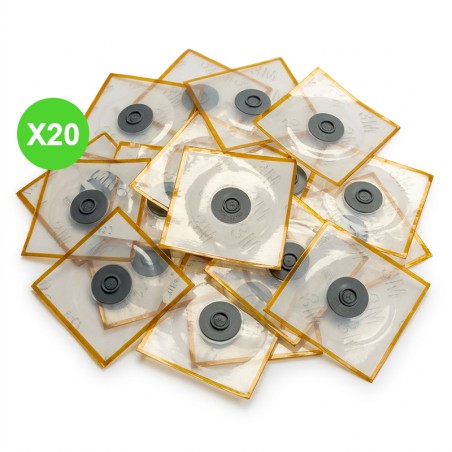 Membrane passe-câble étanche BBC 1 entrée 16 à 25mm, lot de 20 pièces