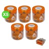 Borne rapide 3 entrées, boîte de 100 pcs conditionnée en lot de 5
