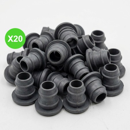 Embout BBC Air Métic pour gaine ICTA diamètre 16mm, lot de 20 pièces