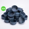 Boîte maçonnerie ronde pour 1 poste profondeur 40mm, lot de 50 pièces