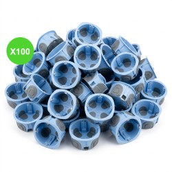 Boîte BBC 1 poste 40mm étanche air Eurohm 52061 - 100 Pcs