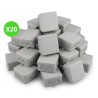 Boîte dérivation étanche IP55 format 80x80x45mm, lot de 20 pièces