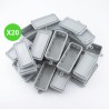 Boîte dérivation étanche IP55 format 80x40x40mm, lot de 20 pièces