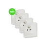 Oteo ASL Prise de courant 2P+T Lot 100 Pcs