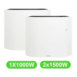 Radiateur Divali Neo Atlantic Lot de 3 pièces 1000W+2x1500W