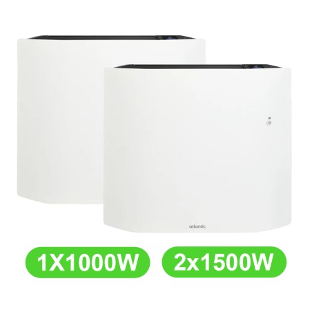 Radiateur Divali Neo 1000W et 2x1500W lot mixte 3 pièces