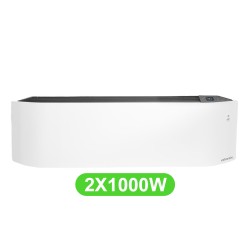 Radiateur Divali Neo Plinthe 1000W Atlantic 507674 - 2 Pcs