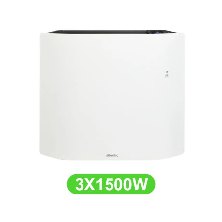 Radiateur Divali Neo pour chauffage électrique 1500W en lot de 3 pièces