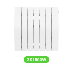 Radiateur Galapagos électrique 1500W Atlantic 500613 - 2 Pcs